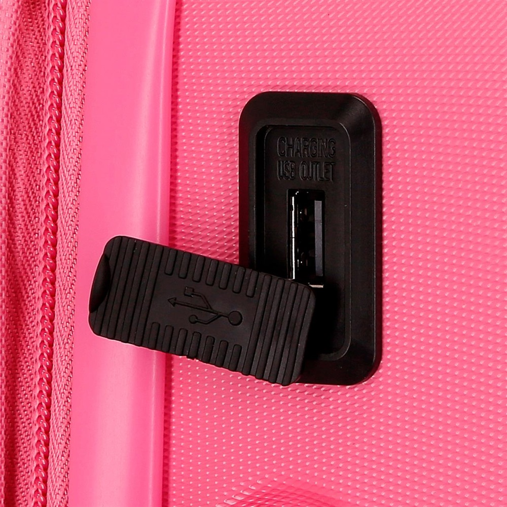 Resväska för barn Enso Annie Fuchsia Resväska för barn Enso Annie Fuchsia