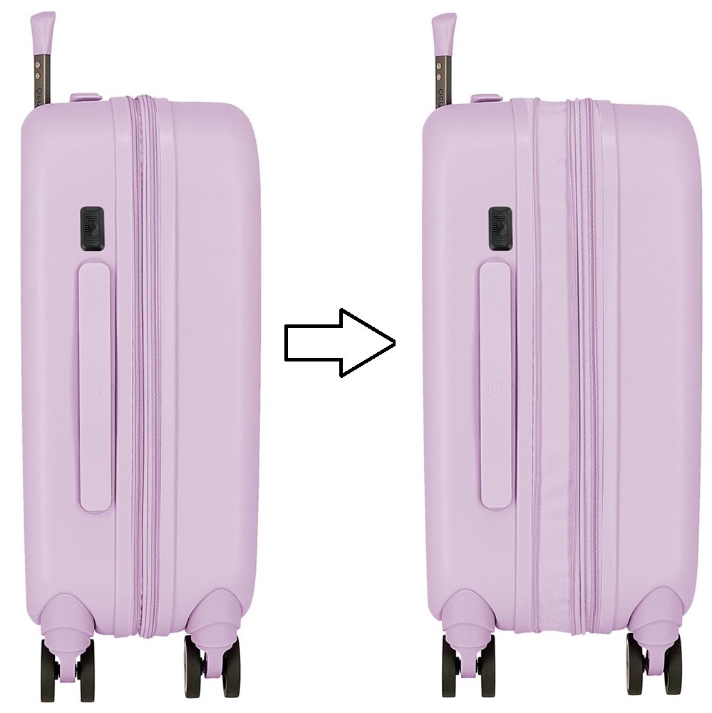 Resväska för barn Enso Annie Purple