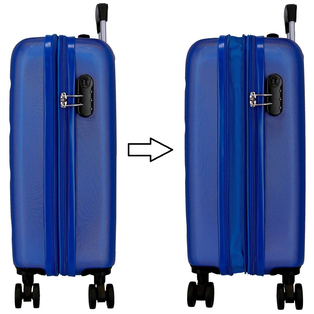 Resväska för barn - Roll Road Flex Blue Resväska för barn - Roll Road Flex Blue