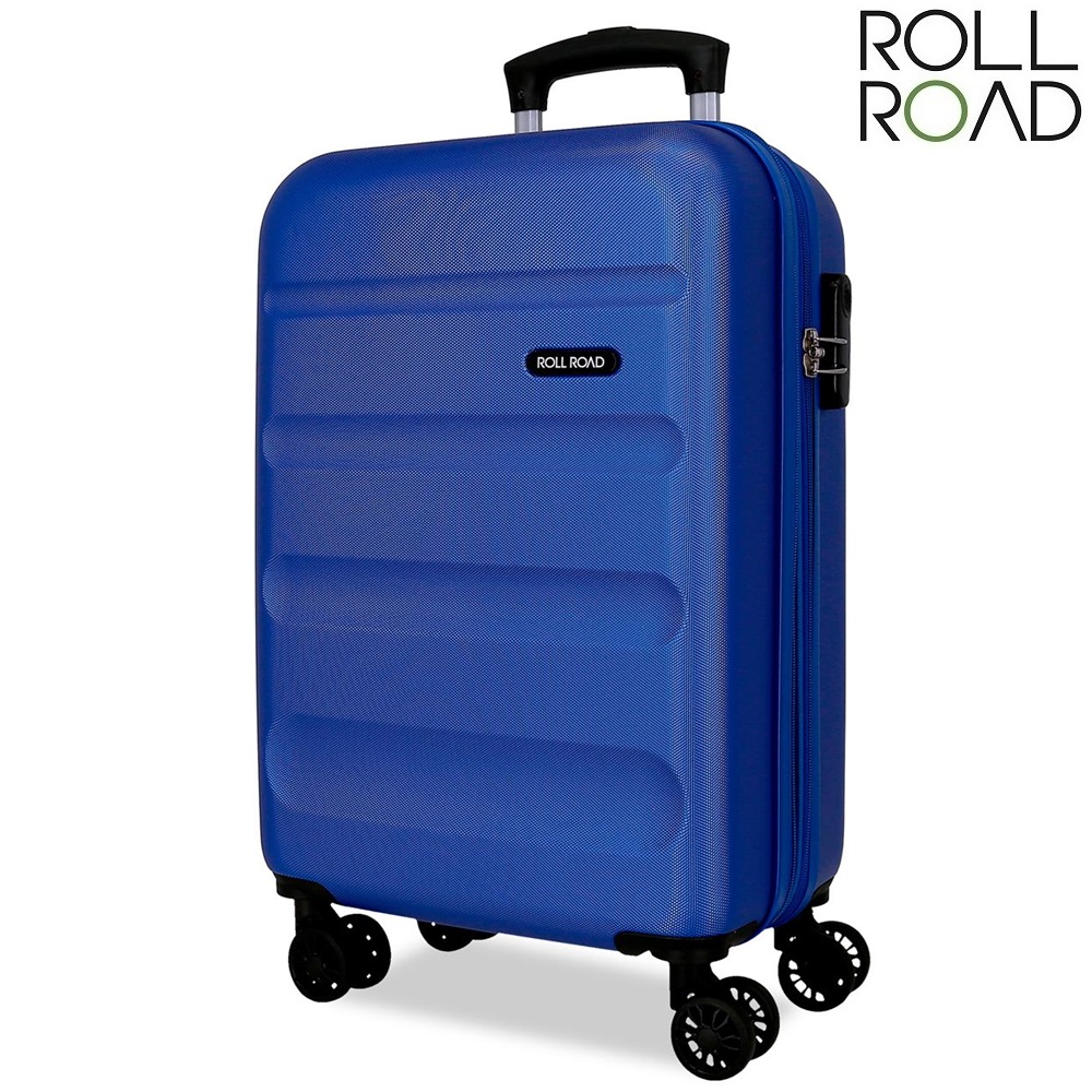 Resväska för barn Roll Road Flex Expandable Blue