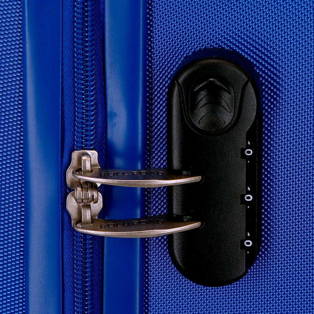 Resväska för barn Roll Road Flex Expandable Blue