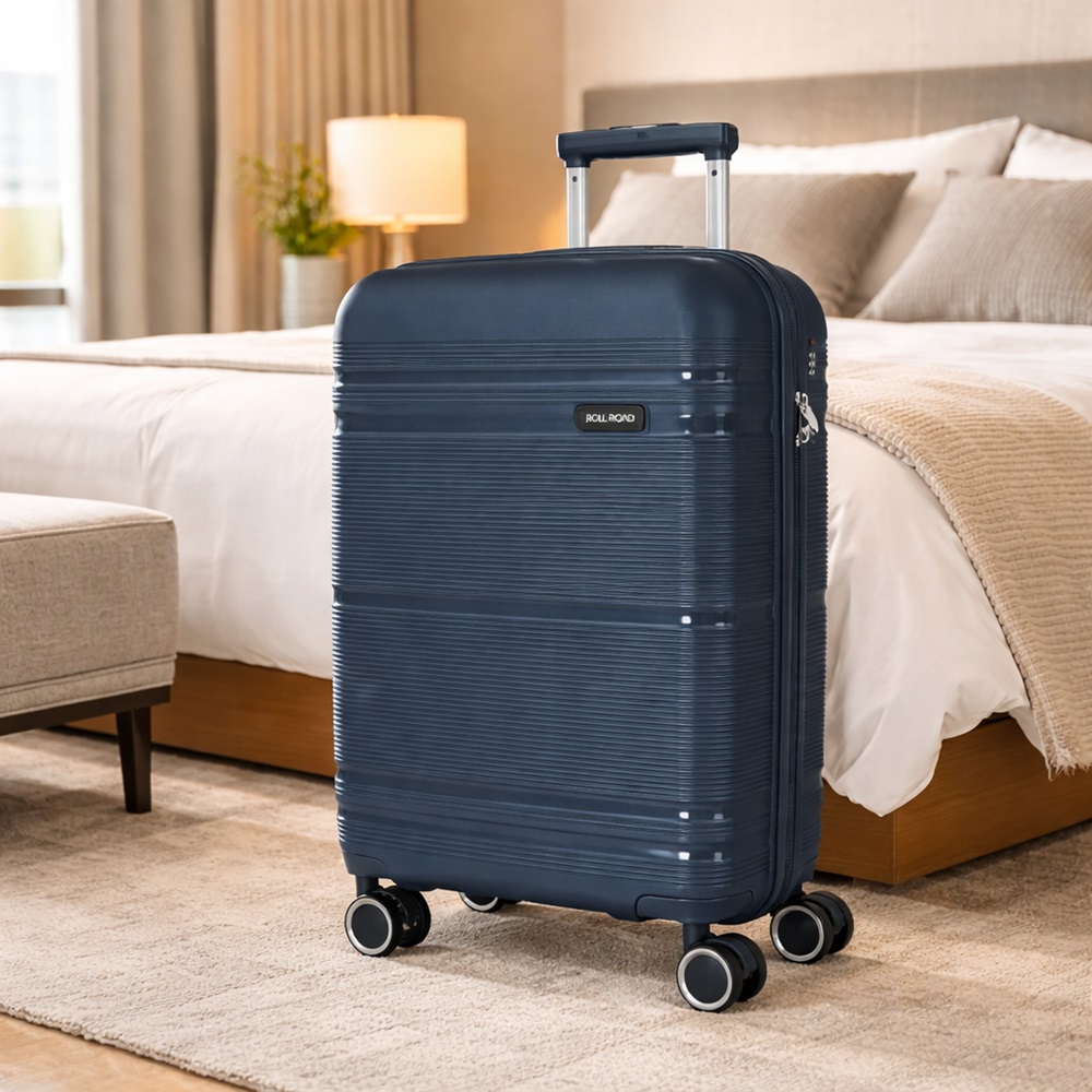 Resväska för barn Roll Road Universe Dark Blue Resväska för barn Roll Road Universe Dark Blue