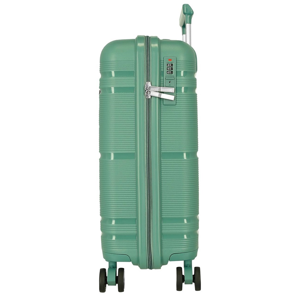 Resväska för barn Roll Road Universe Green