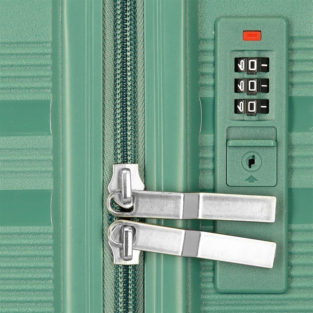 Resväska för barn Roll Road Universe Green