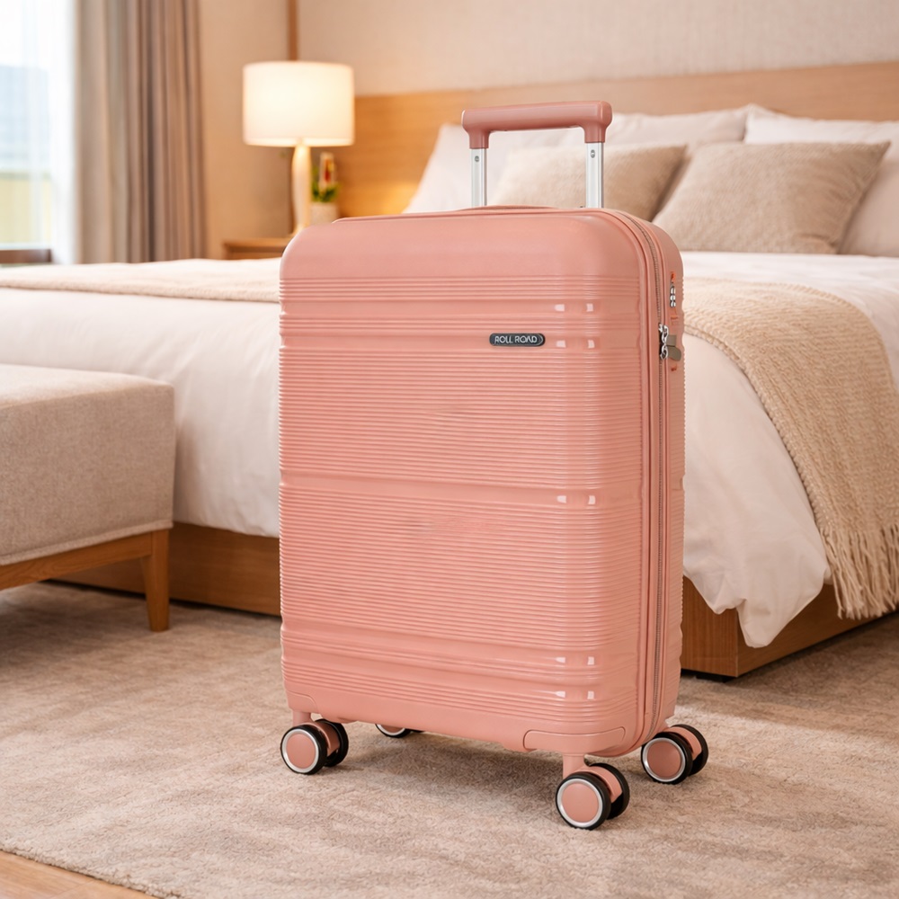 Resväska för barn Roll Road Universe Pink Resväska för barn Roll Road Universe Pink