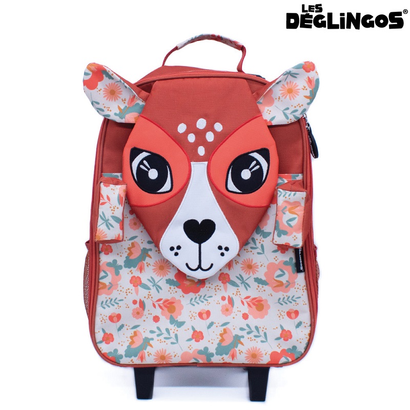 Resväska för barn Les Deglingos Trolley Deer