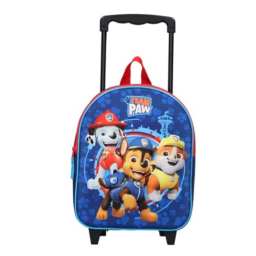 Paw Patrol 3D Köp Paw Patrol Ryggsäck Dragväska med hjul väska