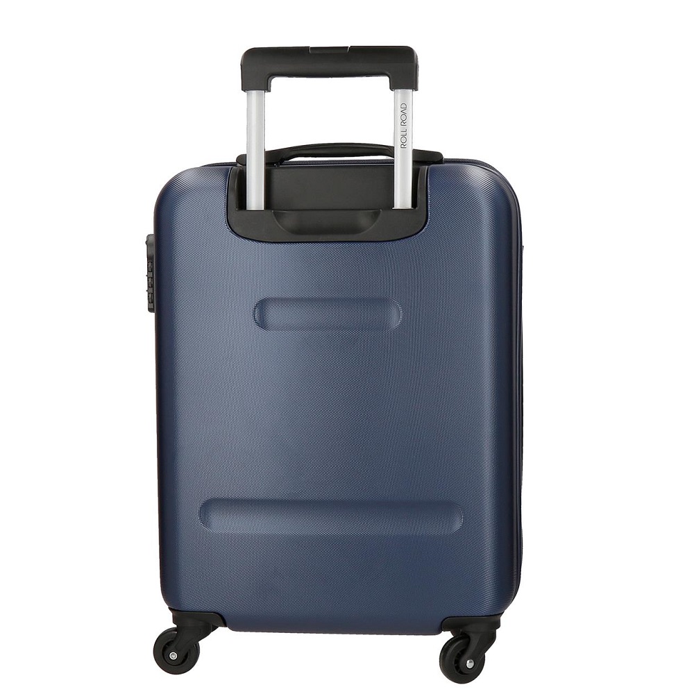 Resväska för barn Roll Road Flex ABS navy