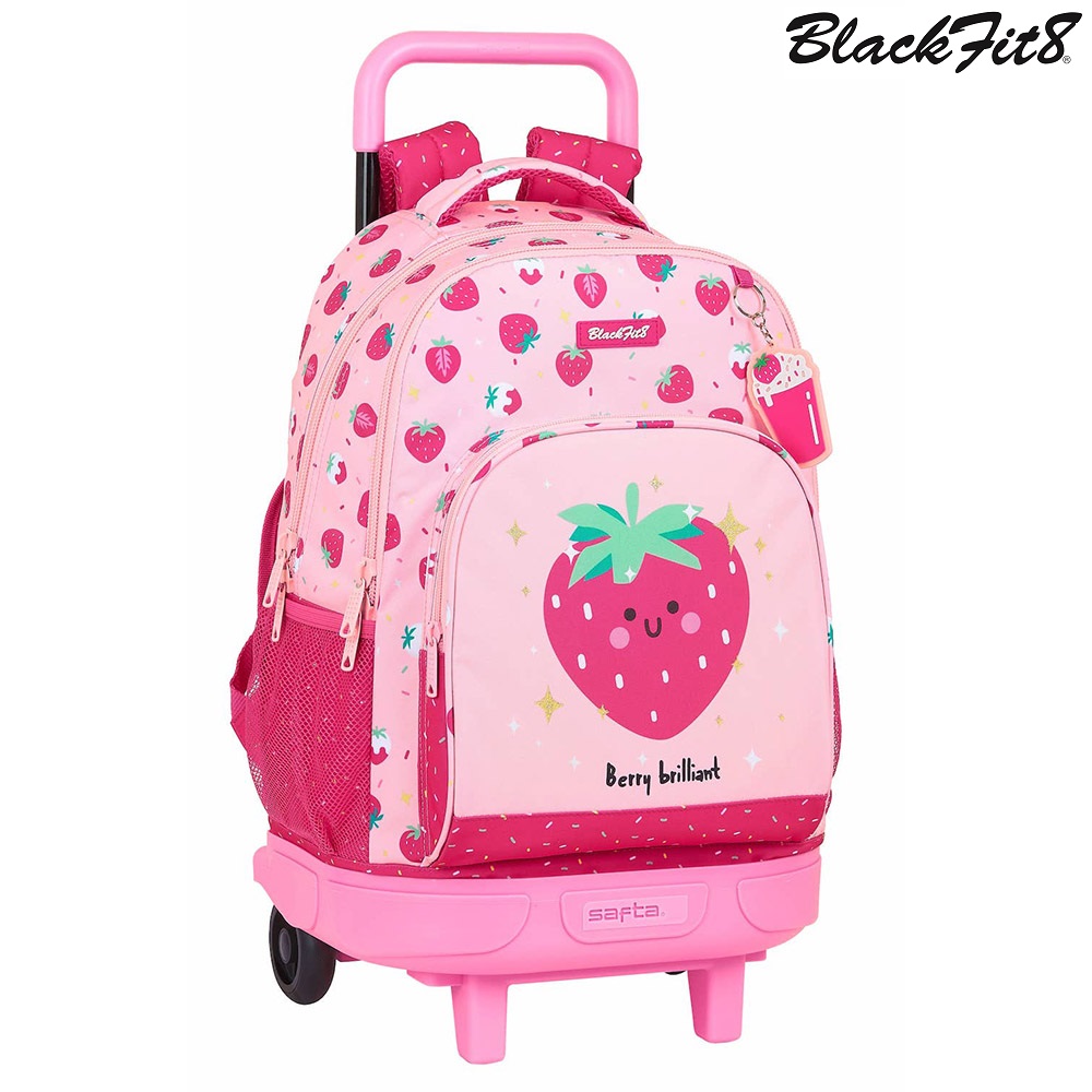Resväska för barn Blackfit8 Berry Brilliant Trolley Backpack