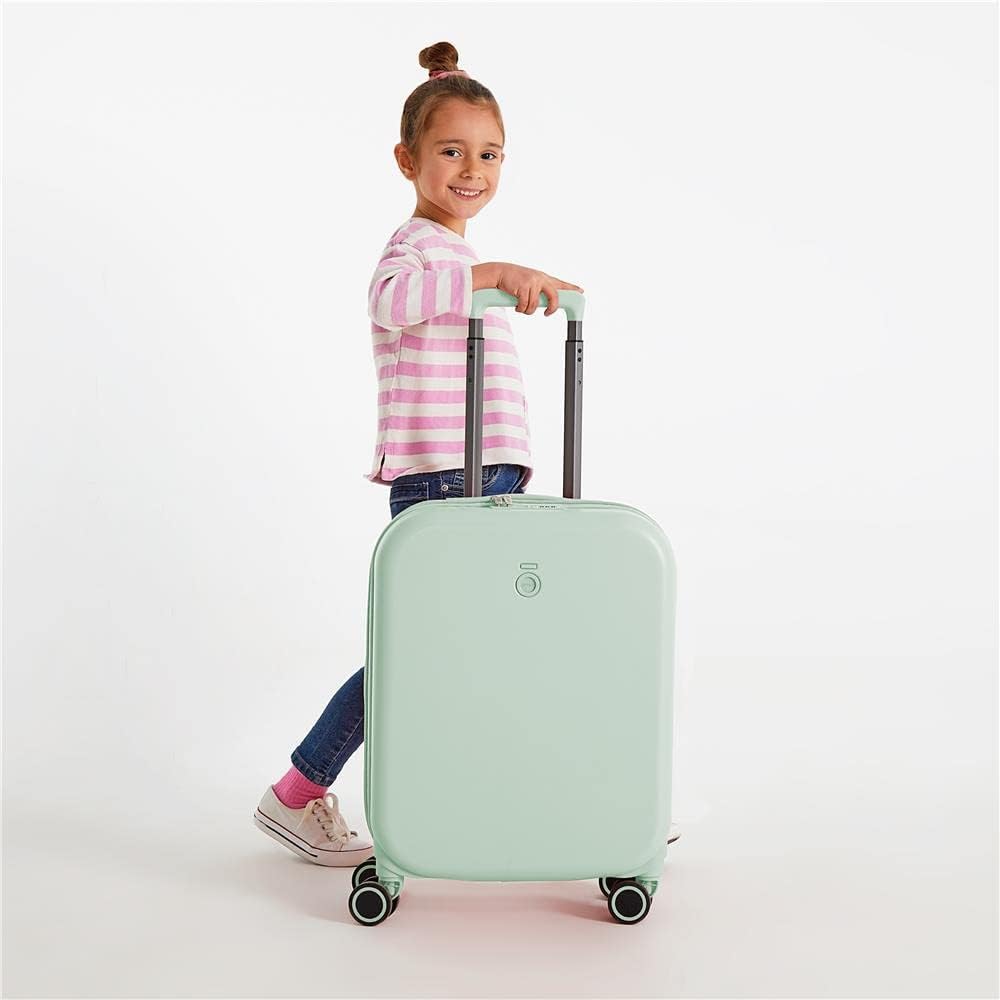 Resväska för barn Enso Annie Mint
