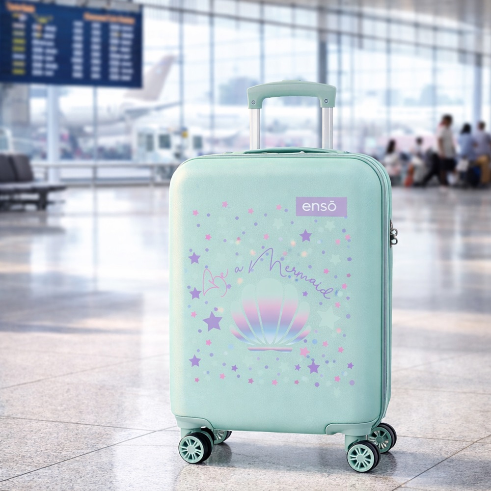 Resväska för barn Enso Be A Mermaid