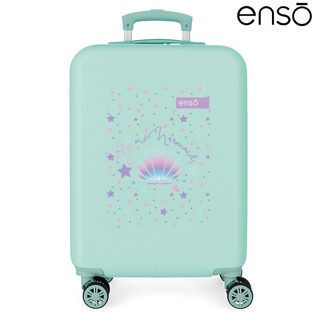 Resväska för barn Enso Be A Mermaid