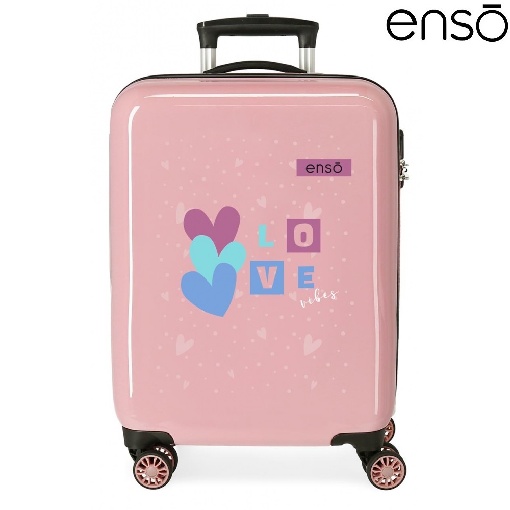 Resväska för barn Enso Love Vibes