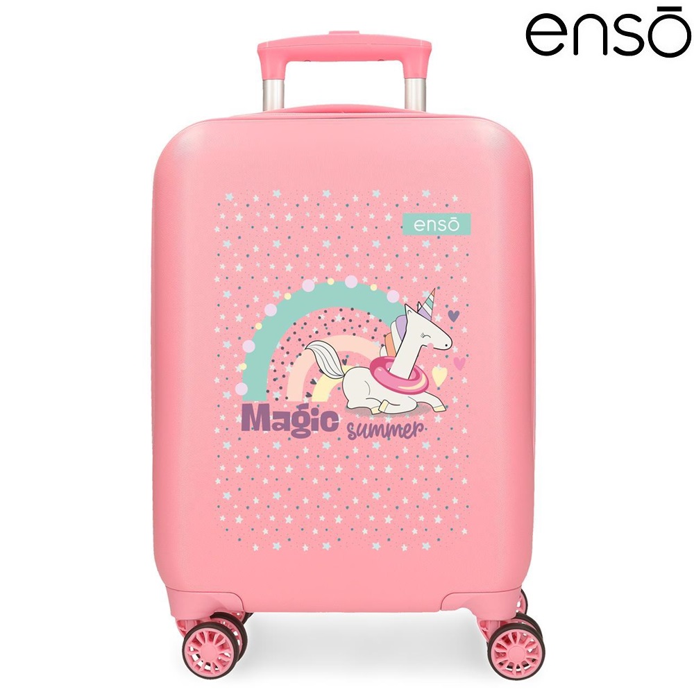 Resväska för barn Enso Magic Unicorn