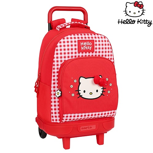 Resväska för barn Hello Kitty Spring Trolley Backpack