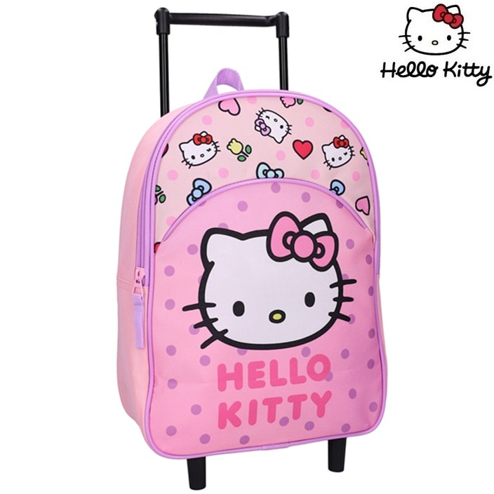 Liten resväska för barn Hello Kitty Sweet Charm trolley-ryggsäck