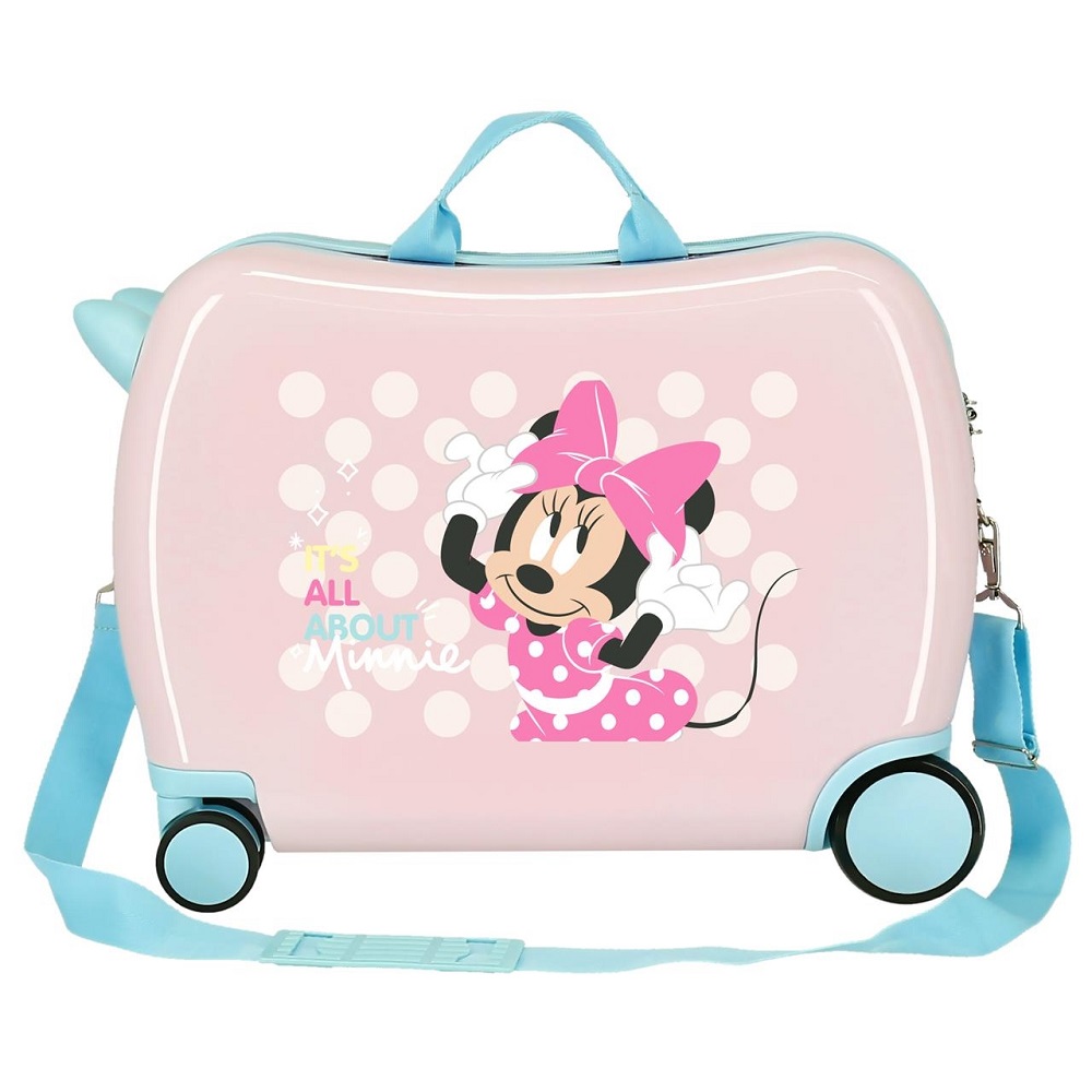 Resväska för barn att åka på Minnie Mouse All About Minnie