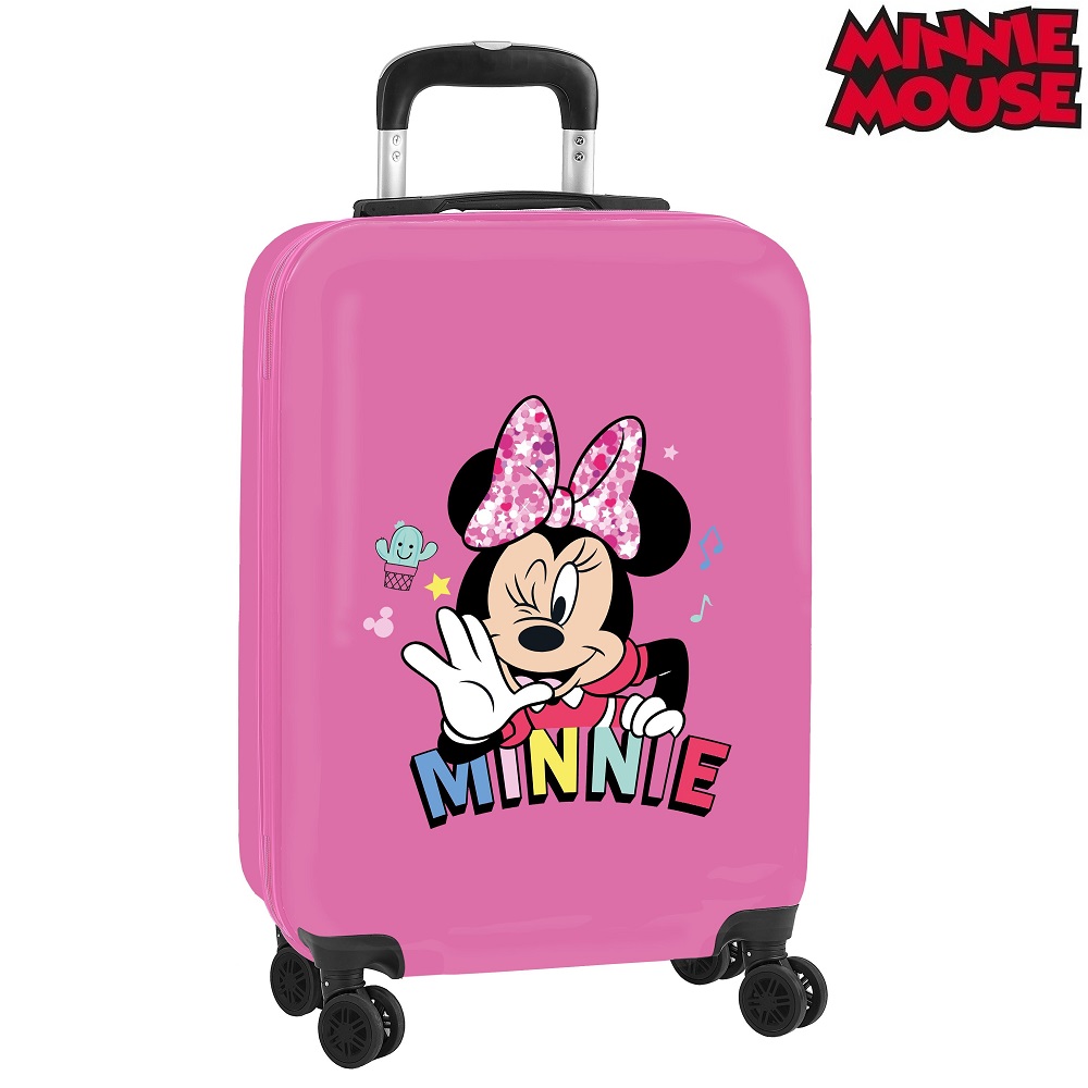 Resväska för barn Minnie Mouse Lucky