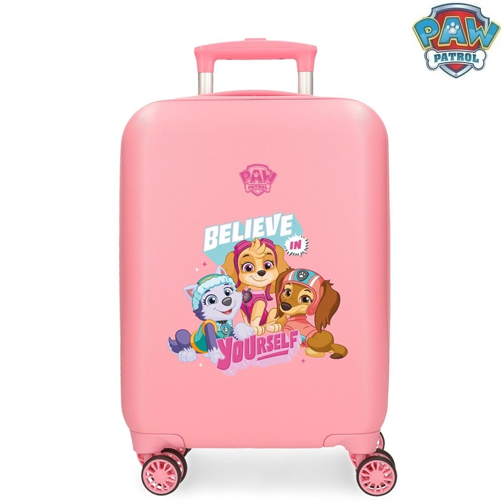 Kabinväska för barn Paw Patrol Believe in Yourself Pink