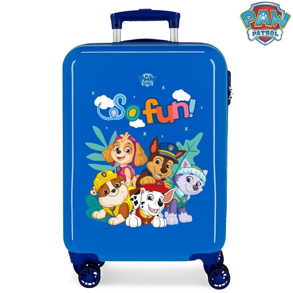 Paw Patrol resväska - So Fun (Blue)