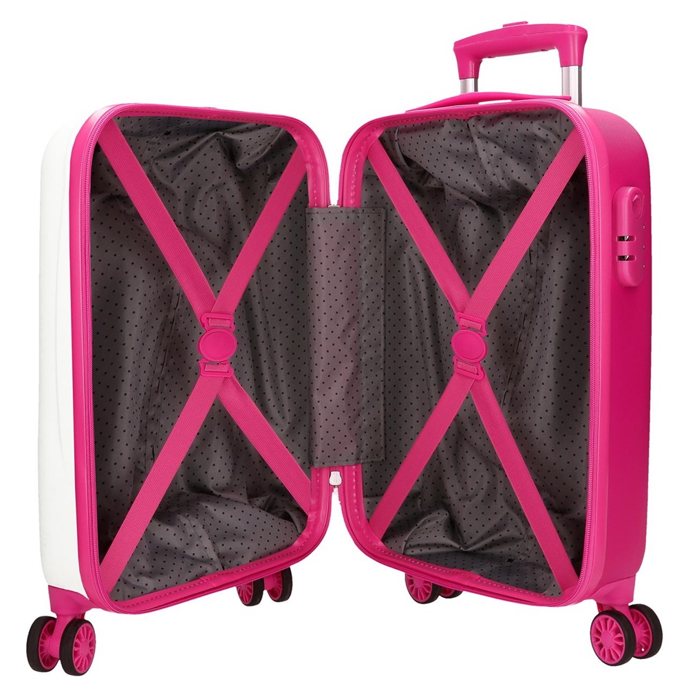 Resväska för barn - Roll Road Unicorn White Resväska för barn - Roll Road Unicorn White