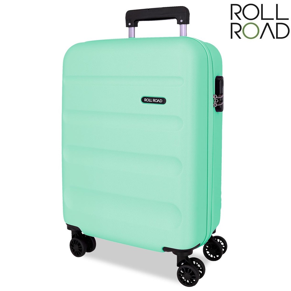 Resväska för barn Roll Road Flex Turquoise
