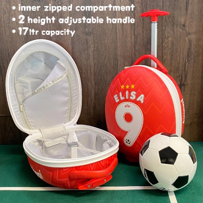 Resväska för barn Tiny Trekker Football