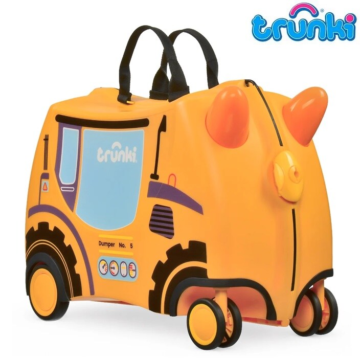 Resväska för barn - Trunki Glide Doug Digger