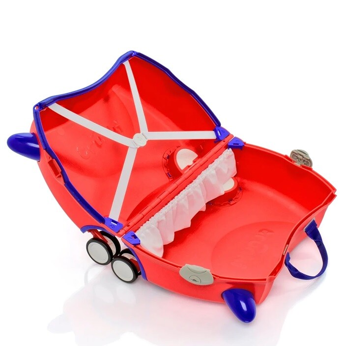Resväska för barn - Trunki Glide Frank Firetruck