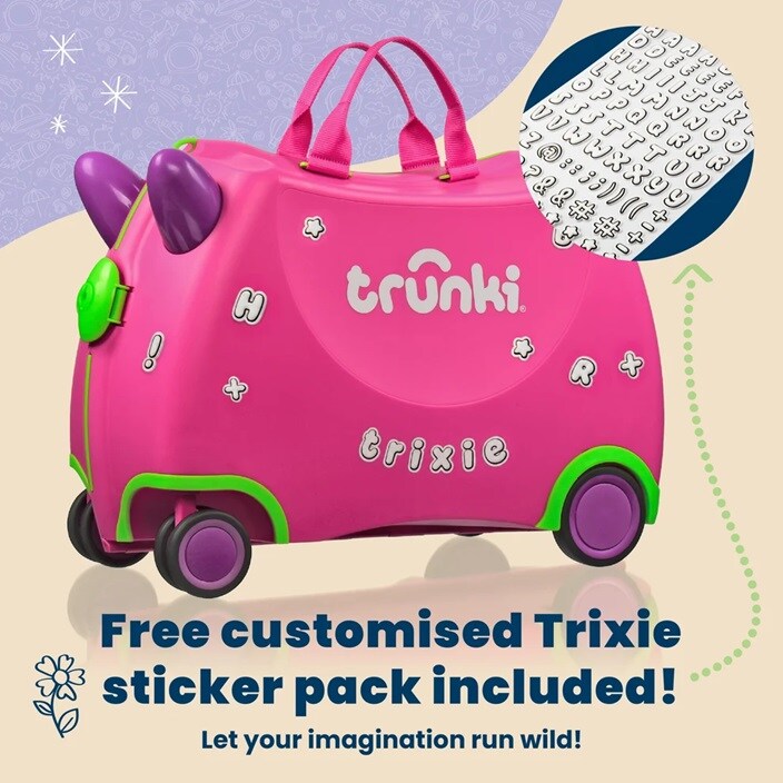 Resväska för barn - Trunki Glide Trixie