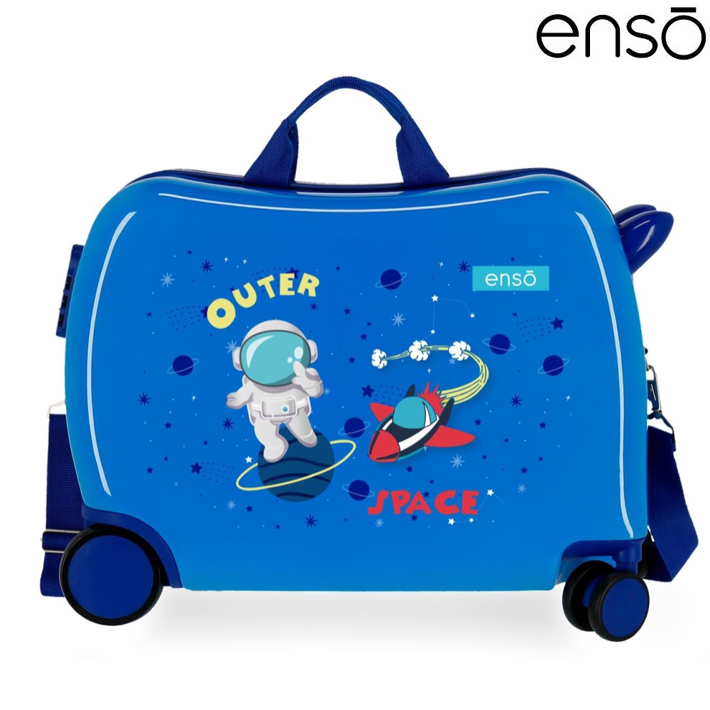 Resväska för barn att åka på Enso Outer Space