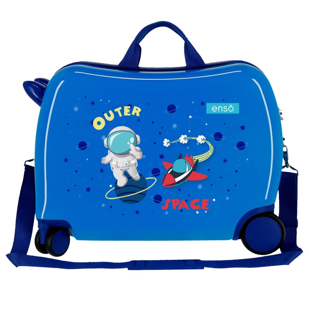 Resväska för barn att åka på Enso Outer Space