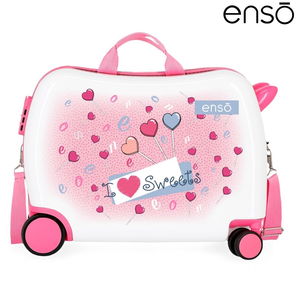 Resväska för barn att åka på Enso Sweets