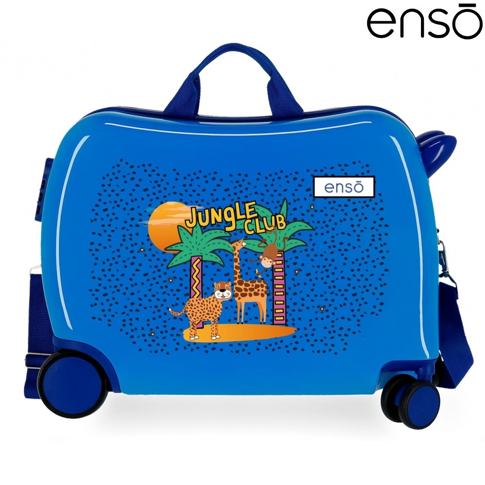 Resväska för barn att åka på Enso Jungle Club