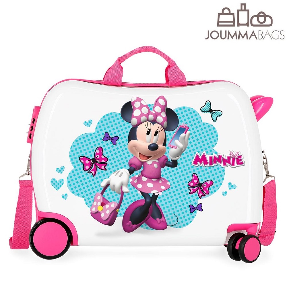 Resväska för barn att åka på Minnie Mouse