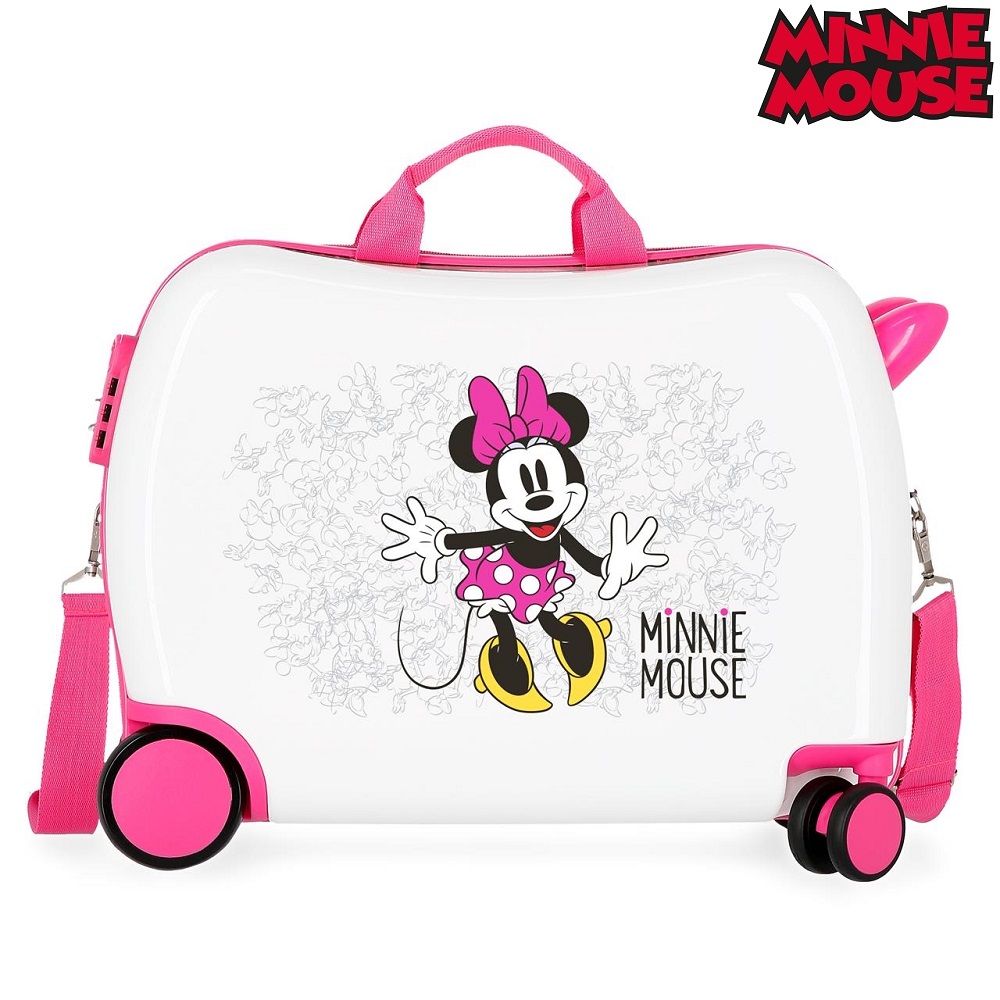 Resväska för barn att åka på Minnie Mouse Enjoy the Day