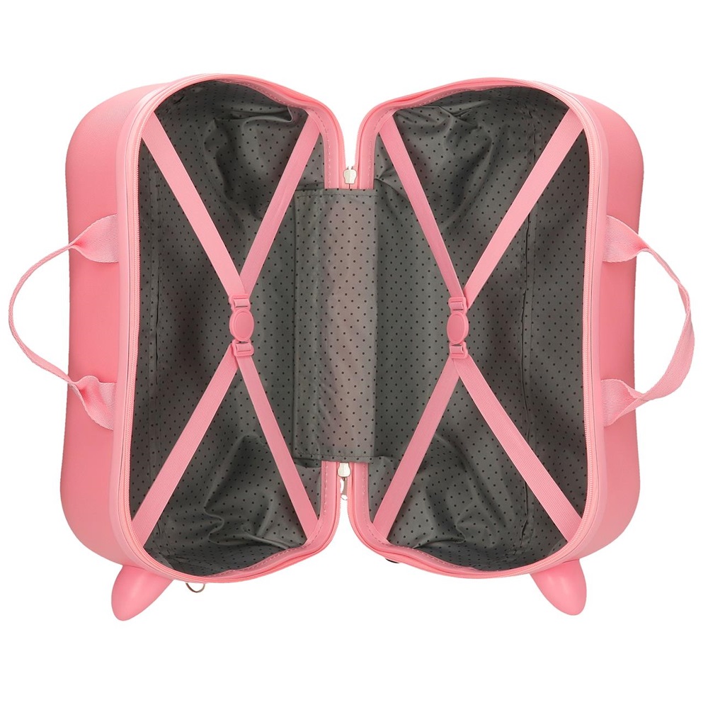 Resväska för barn att åka på Minnie Mouse Happy To Be Me