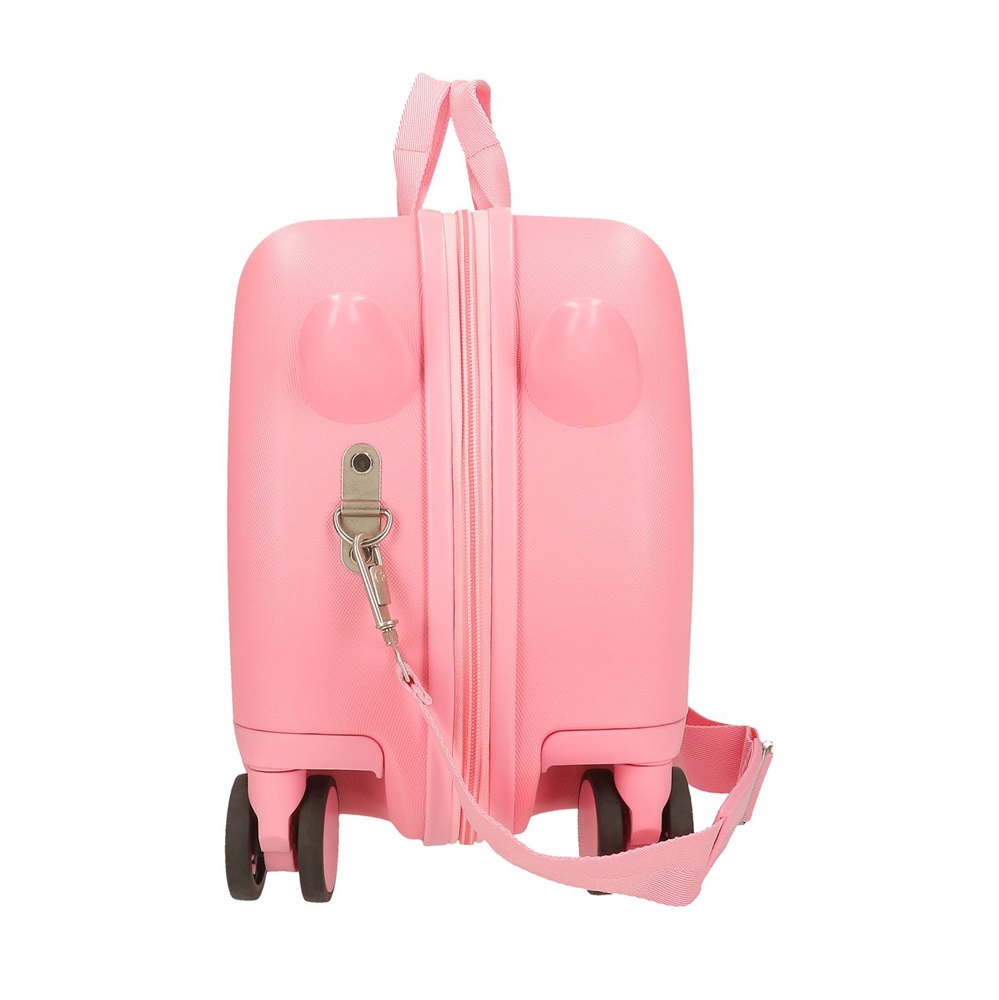 Resväska för barn att åka på Minnie Mouse Happy To Be Me