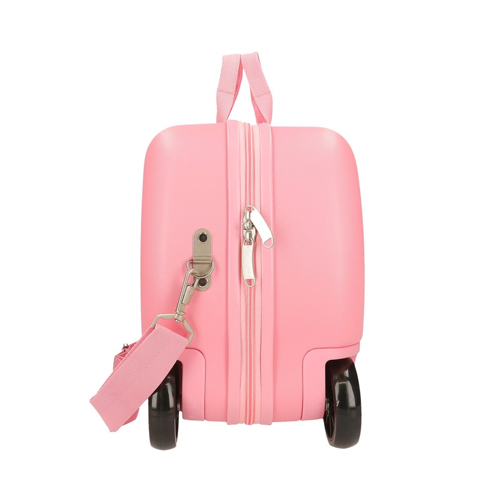 Resväska för barn att åka på Minnie Mouse Happy To Be Me