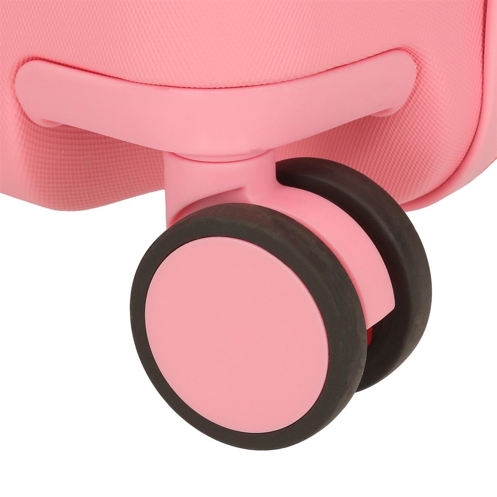 Resväska för barn att åka på Minnie Mouse Happy To Be Me