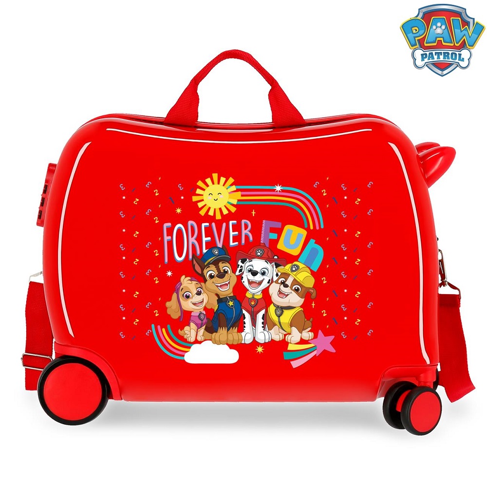 Resväska för barn att åka på Paw Patrol Forever Fun