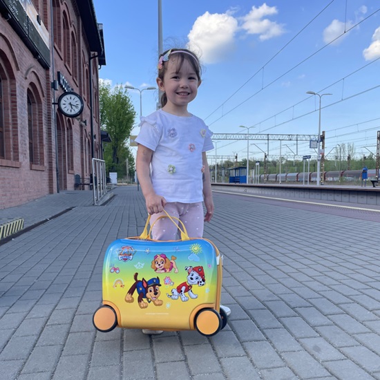 Resväska för barn att åka på Paw Patrol Friends Together