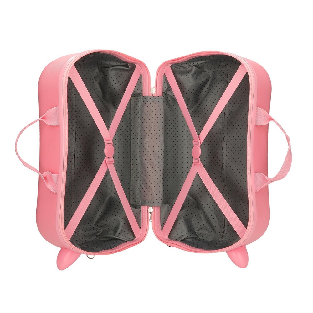 Resväska för barn att åka på Roll Road I Am Unicorn Pink