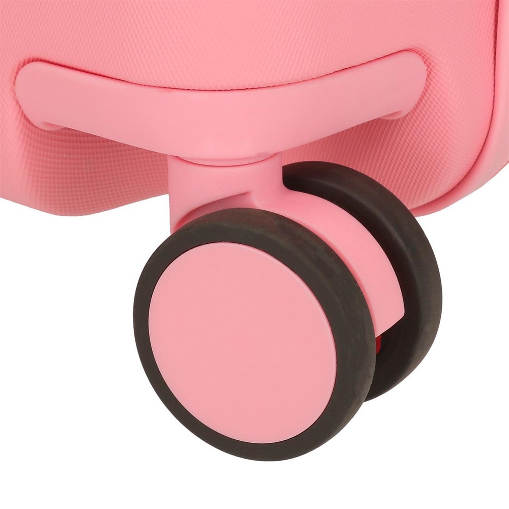 Resväska för barn att åka på Roll Road I Am Unicorn Pink