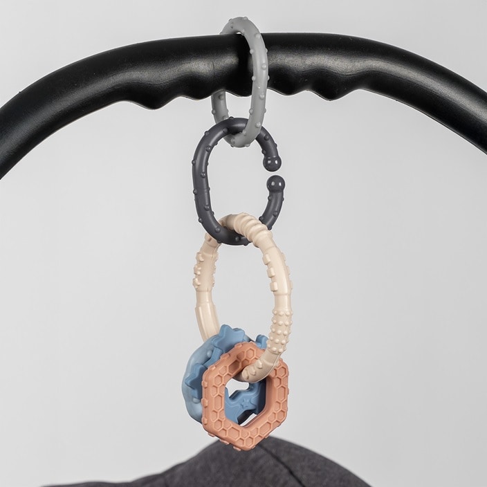 Fästringar till barnvagn – Reer Clip&Go Fastening Rings