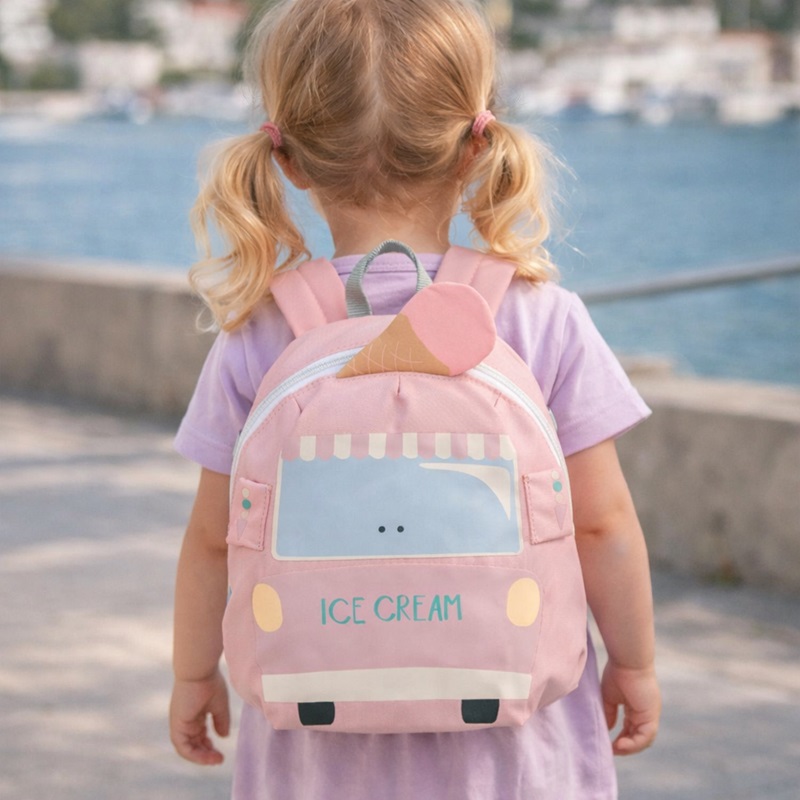 Ryggsäck för barn - Lässig Tiny Drivers Ice Cart Ryggsäck för barn - Lässig Tiny Drivers Ice Cart