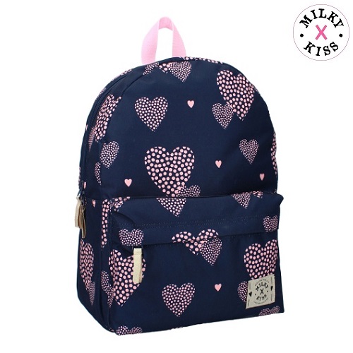 Ryggsäck för barn Milky Kiss Pink Hearts