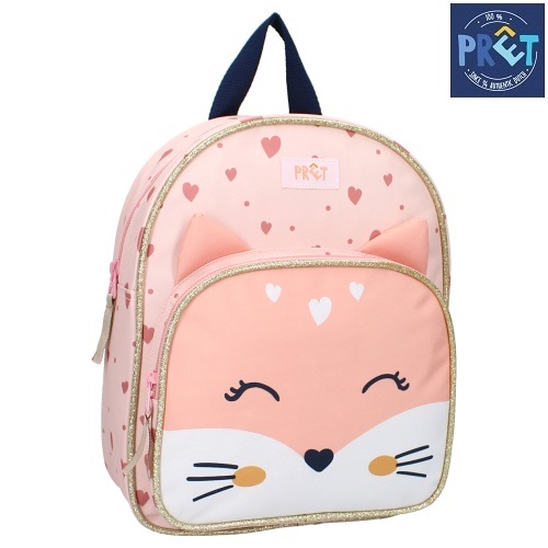 Ryggsäck för barn Pret Giggle Pink Cat