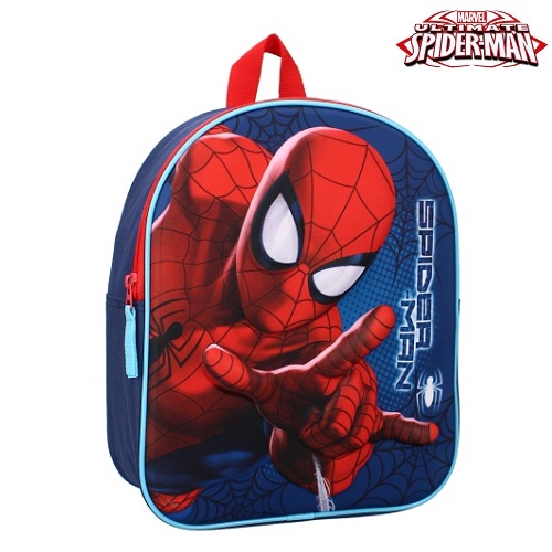 Barnryggsäck Spiderman Friends Around Town 3D