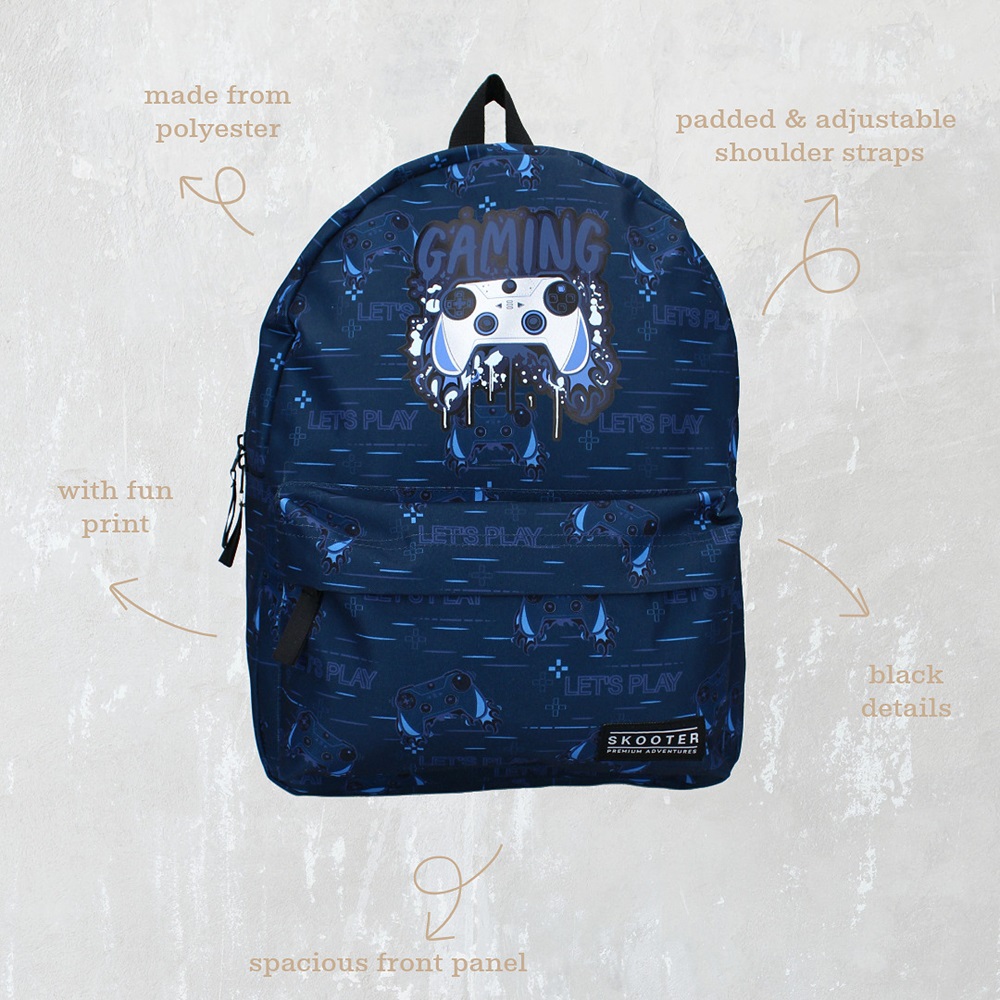 Ryggsäck för barn - Skooter Gamers Unite